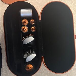 Complete Set of Dyson Airwrap Attachments with Travel Bag